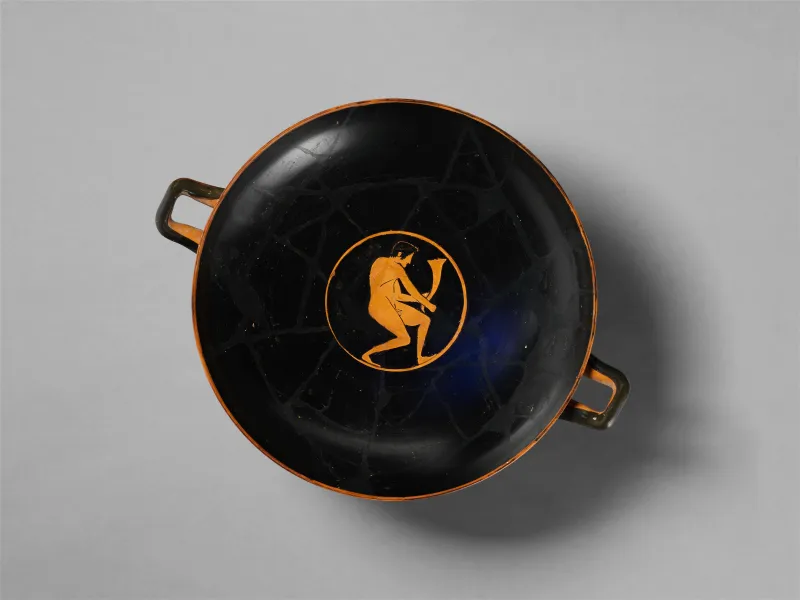 Terracotta Kylix (Drinking Cup) Met 