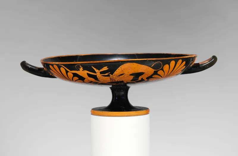 Terracotta Kylix (Drinking Cup) Met 