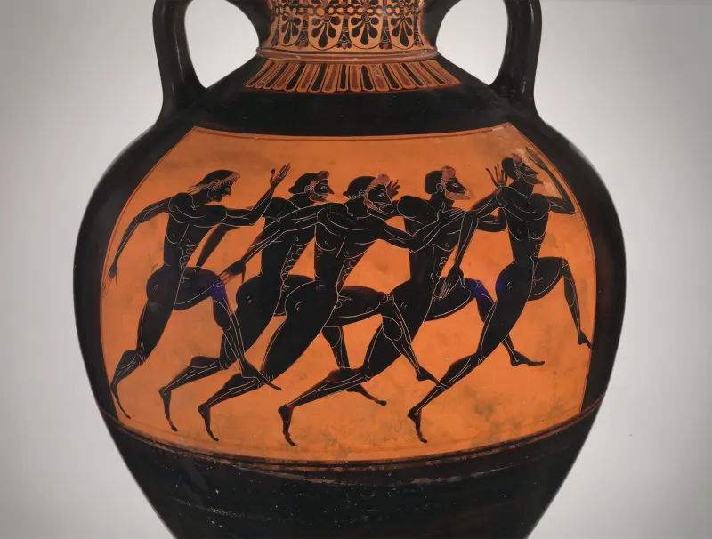 Panathenaic Amphora, 530 The 