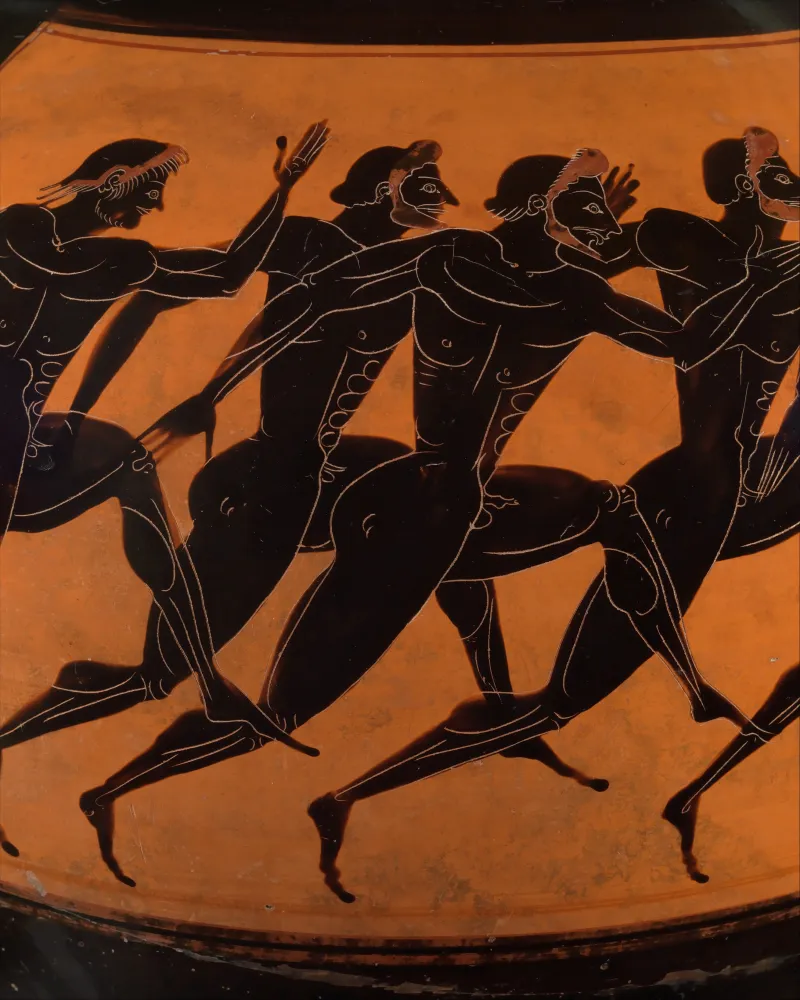 Terracotta Panathenaic Prize Amphora Met 