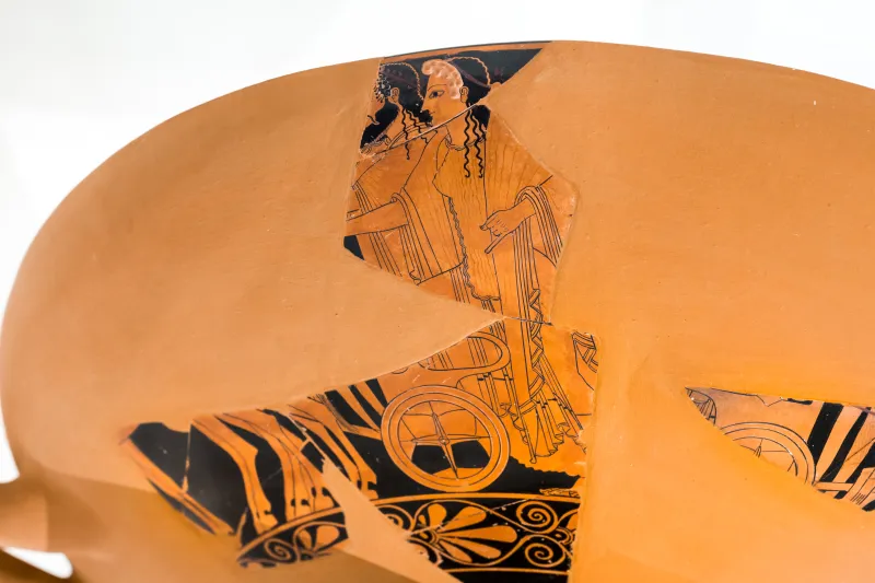 Euphronios - Arv 17 18 - Wedding Of Peleus And Thetis - Athens Nam 15214 - 