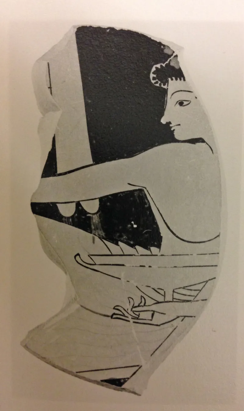 Fragment Of A Terracotta Kylix (Drinking Cup) Met 