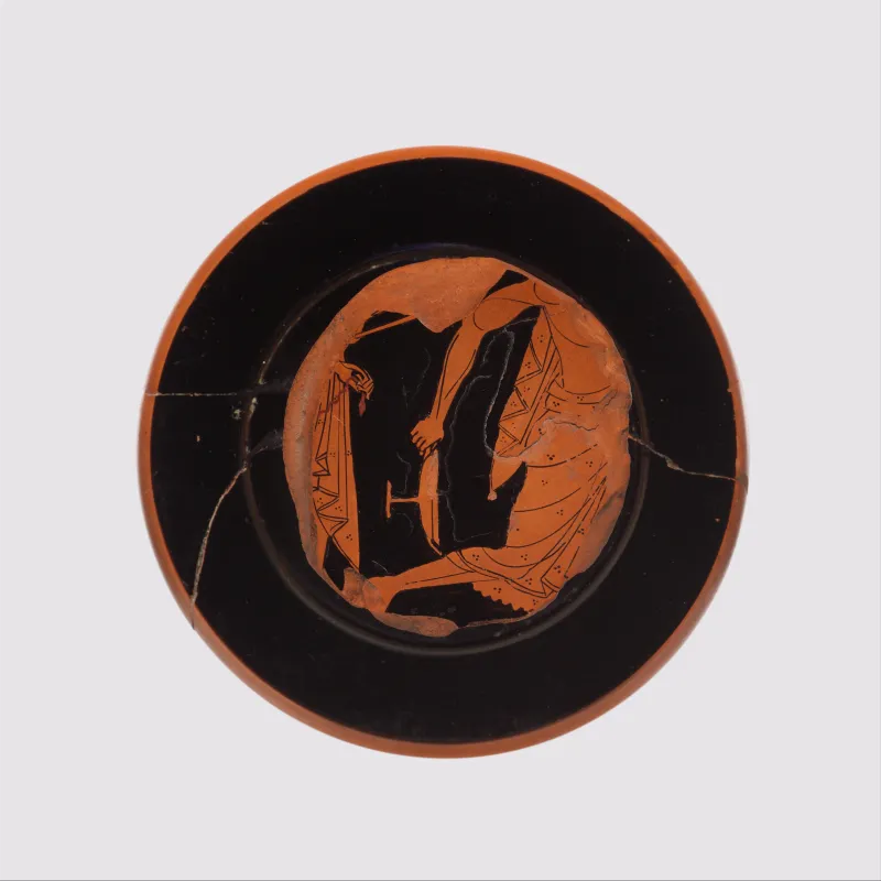 Fragments Of A Terracotta Kylix (Drinking Cup) Met 