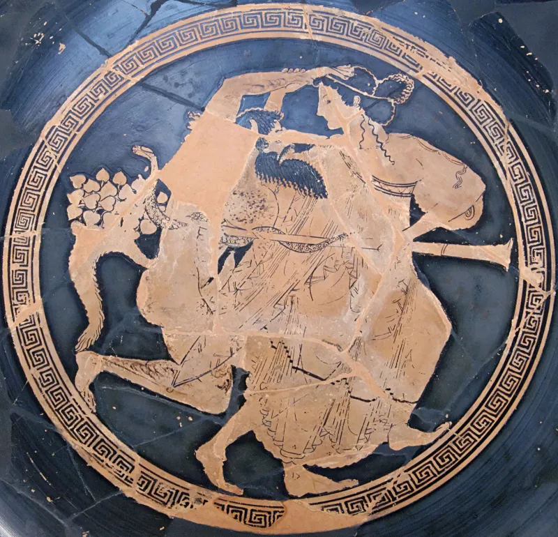 Satyr Maenad Louvre 