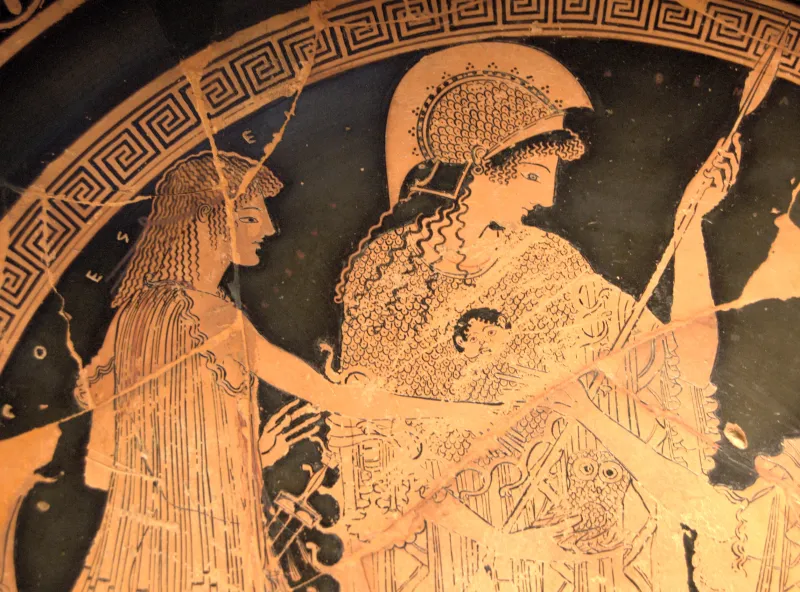 Theseus Athena Louvre 