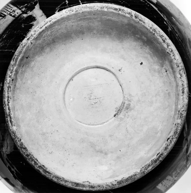 Florence Painter - Column Krater Depicting Symposiasts And A Satyr Dancing With Youths - Walters 4866 - 