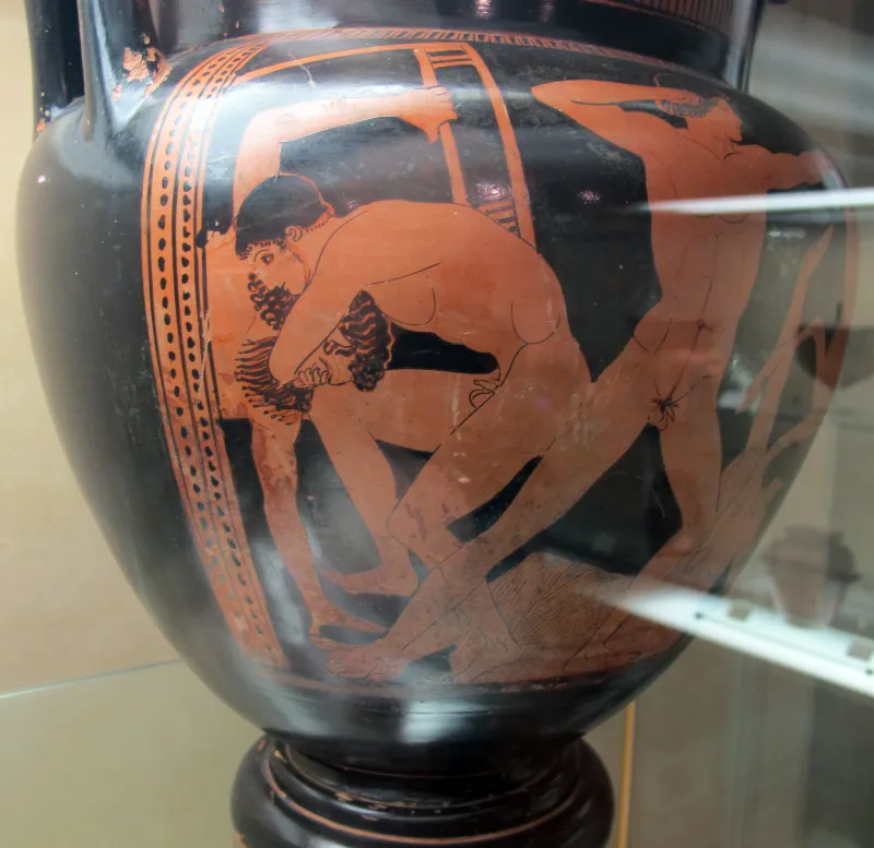 Pittore Di Firenze, Cratere Con Nozze Di Piritoo E Scena Di Komos, 460 Ac 