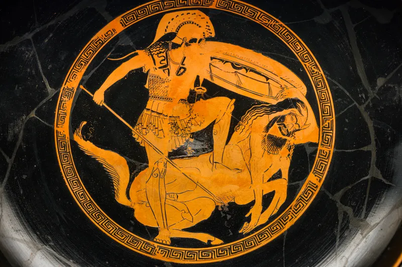 Foundry Painter - Arv 402 22 - Lapiths Fighting Centaurs - München As 2640 - 