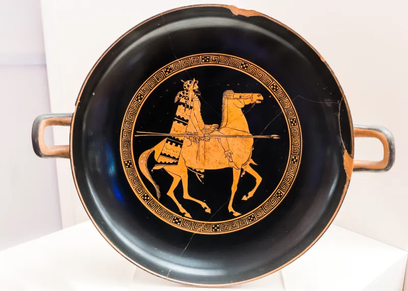 Foundry Painter - Arv 402 24 - Thracian Soldiers With Horses - Roma Mnevg 50407 - 