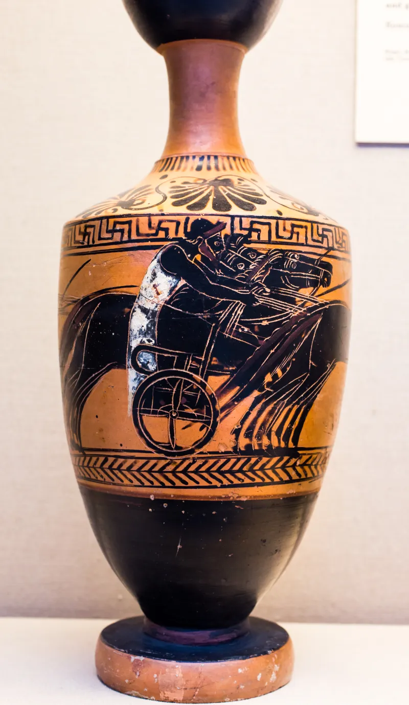 Gela Painter - Abv 473 Extra - Chariot Race - London Bm 