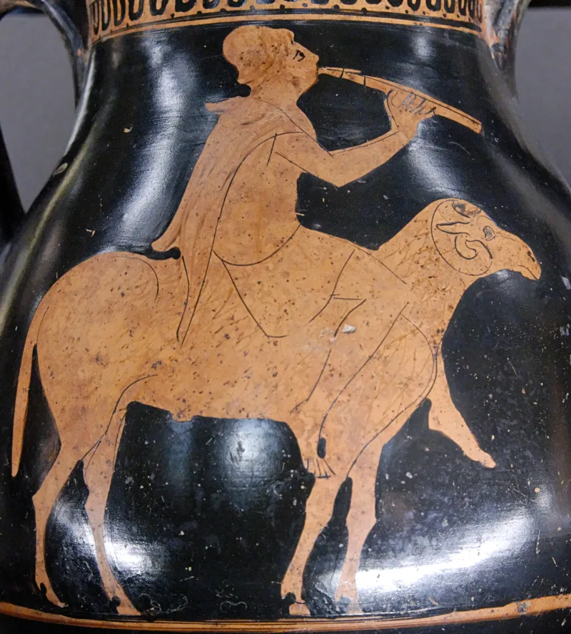 Sherpherd Aulos Louvre 