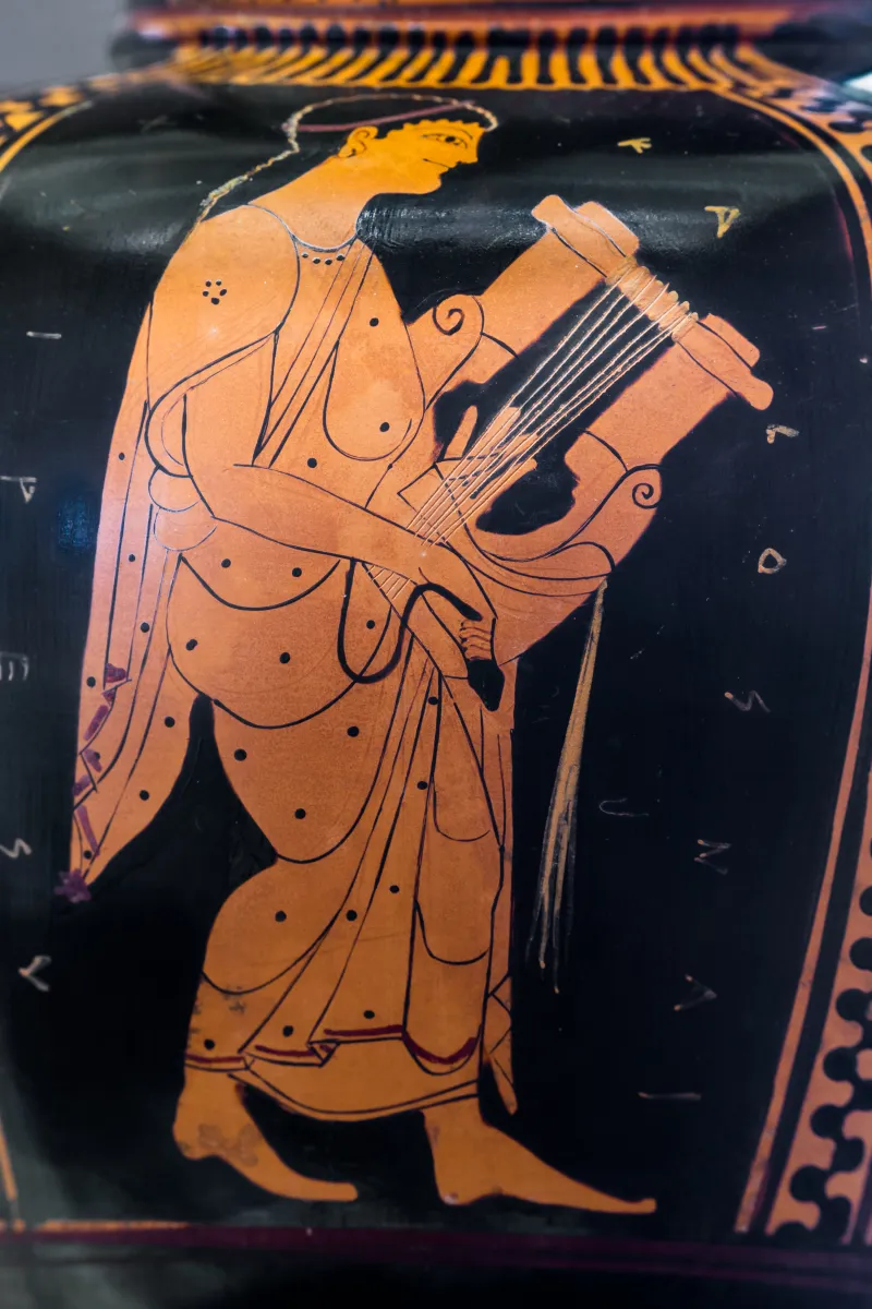 Goluchow Painter Arv 10 4 Young Cithara Player 
