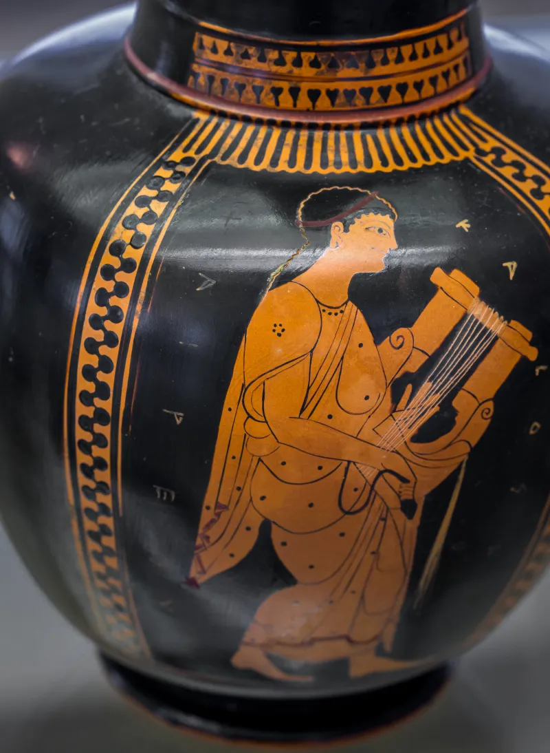 Goluchow Painter Arv 10 4 Young Cithara Player 