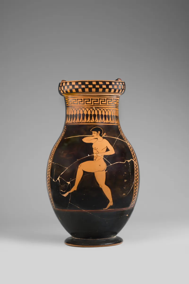Red-Figured Olpe With A Javelin Goluchow Painter 520-510 Bc National Museum In Warsaw 142308 