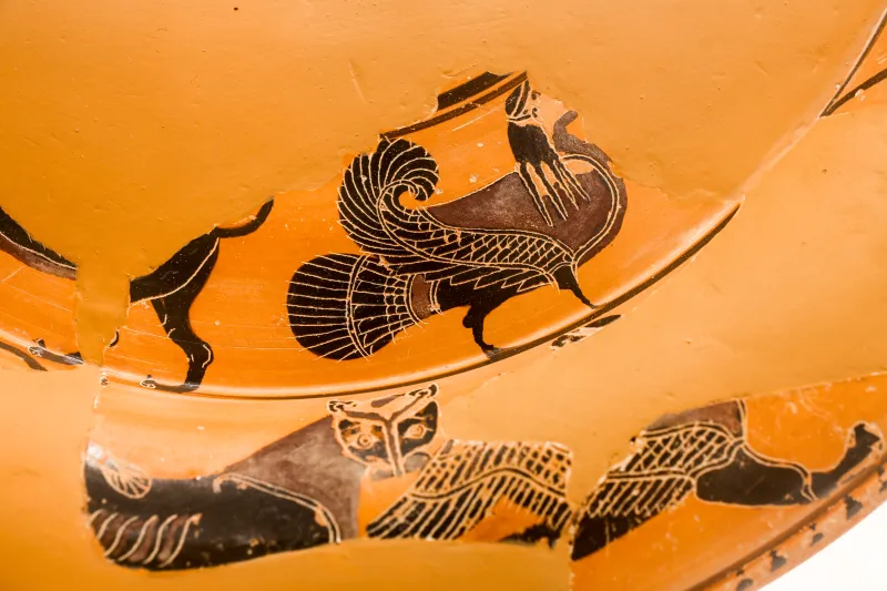 Gorgo Painter - Abv 10 21 - Two Animal Friezes - Athens Nm Akr 514 - 
