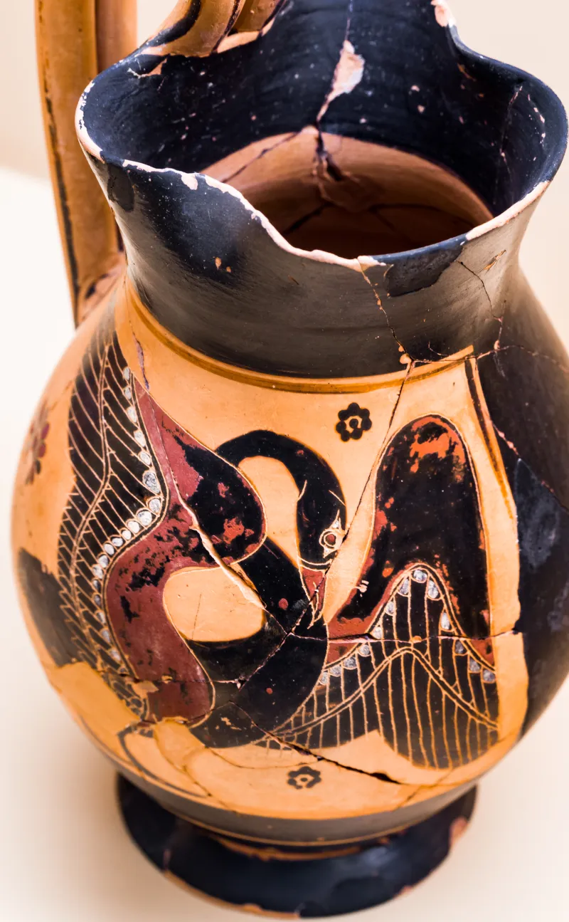Manner Of The Gorgo Painter - Abv 10 5 - Swan - Athens Agora Museum P 