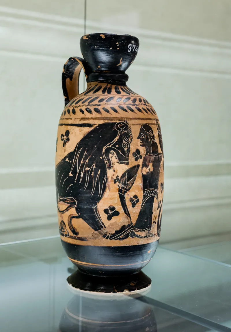 Manner Of The Gorgo Painter - Abv 11 21 - Woman Between Lion And Panther - Firenze Man 3740 - 