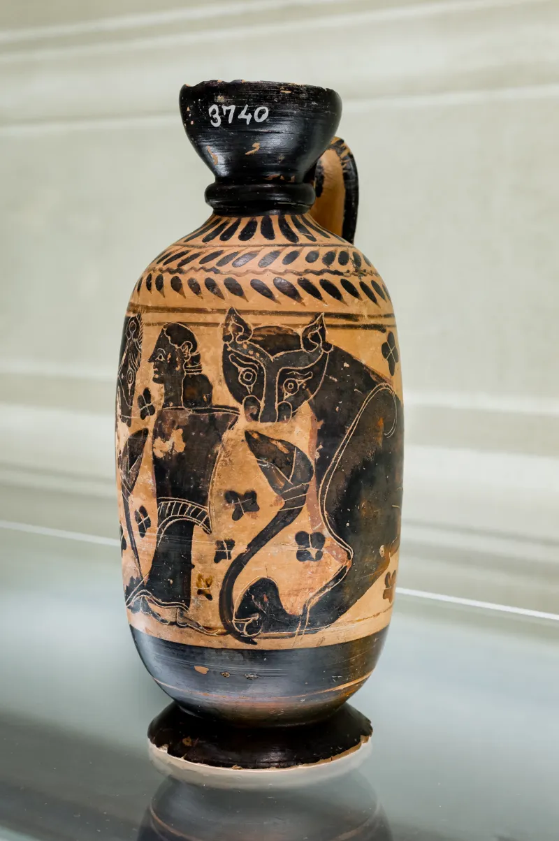 Manner Of The Gorgo Painter - Abv 11 21 - Woman Between Lion And Panther - Firenze Man 3740 - 