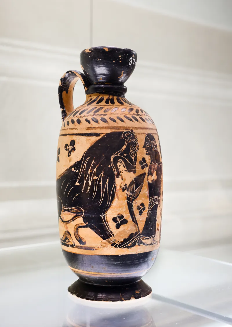 Manner Of The Gorgo Painter - Abv 11 21 - Woman Between Lion And Panther - Firenze Man 3740 - 
