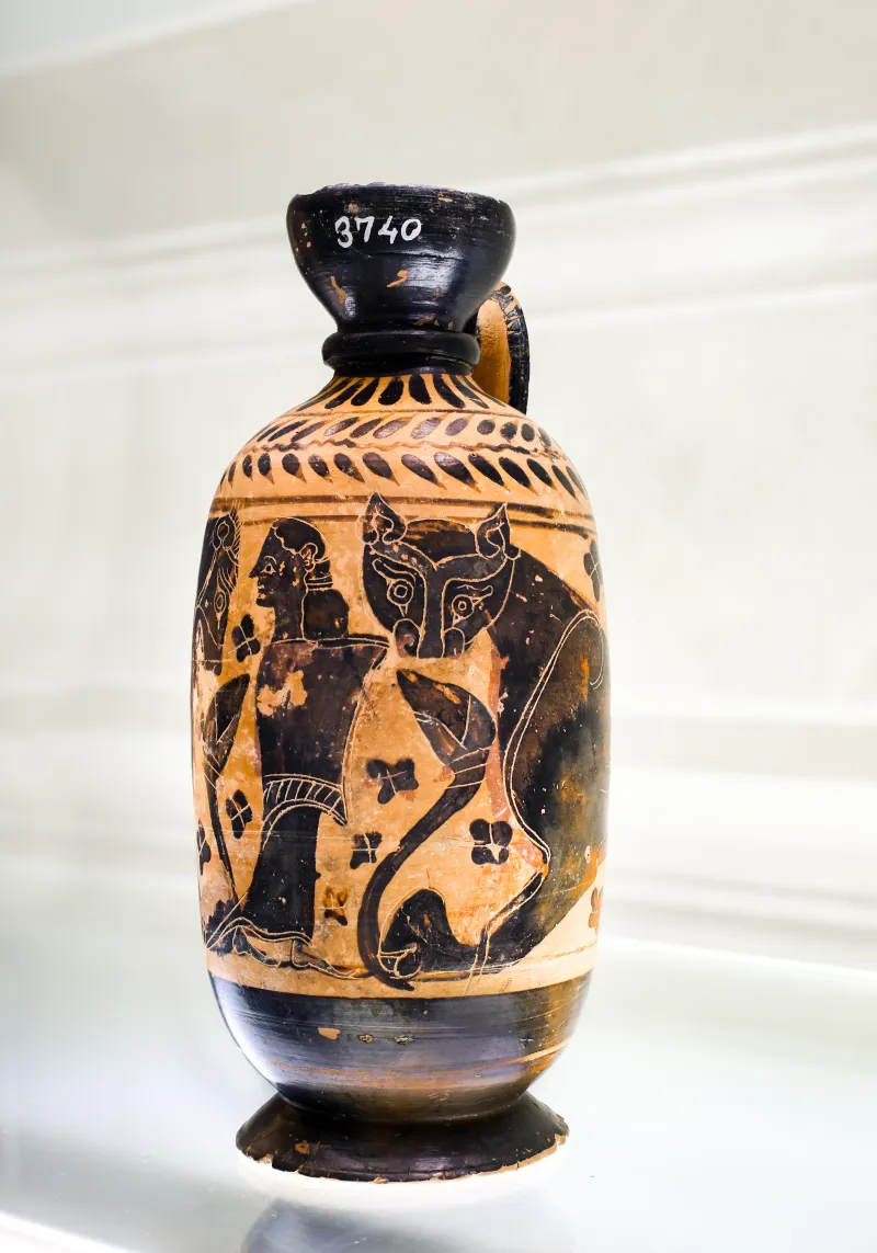 Manner Of The Gorgo Painter - Abv 11 21 - Woman Between Lion And Panther - Firenze Man 3740 - 