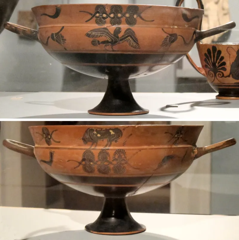 Siana Cup Attribted To The Griffin Bird Painter, 