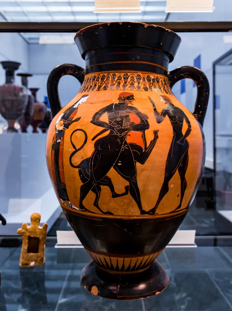 Group E - Abv 135 47 - Birth Of Athena - Herakles And The Lion - München As 1382 - 