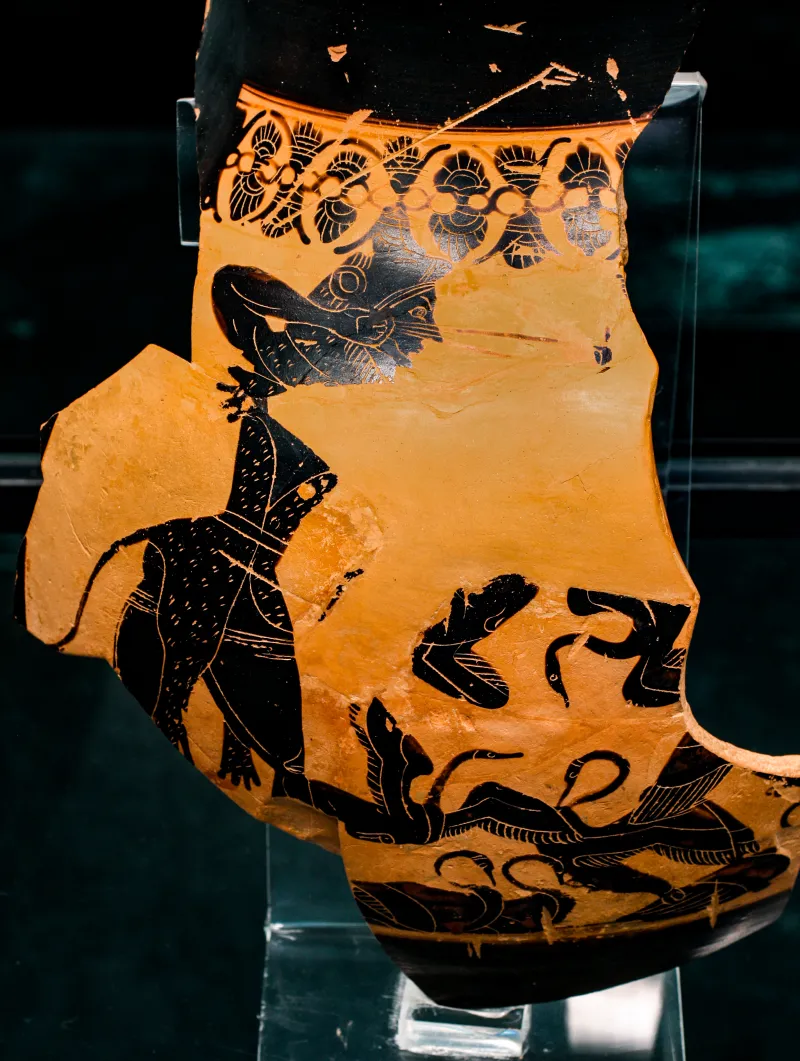 Group E - Abv 136 52 - Herakles And The Stymphalian Birds - München As 