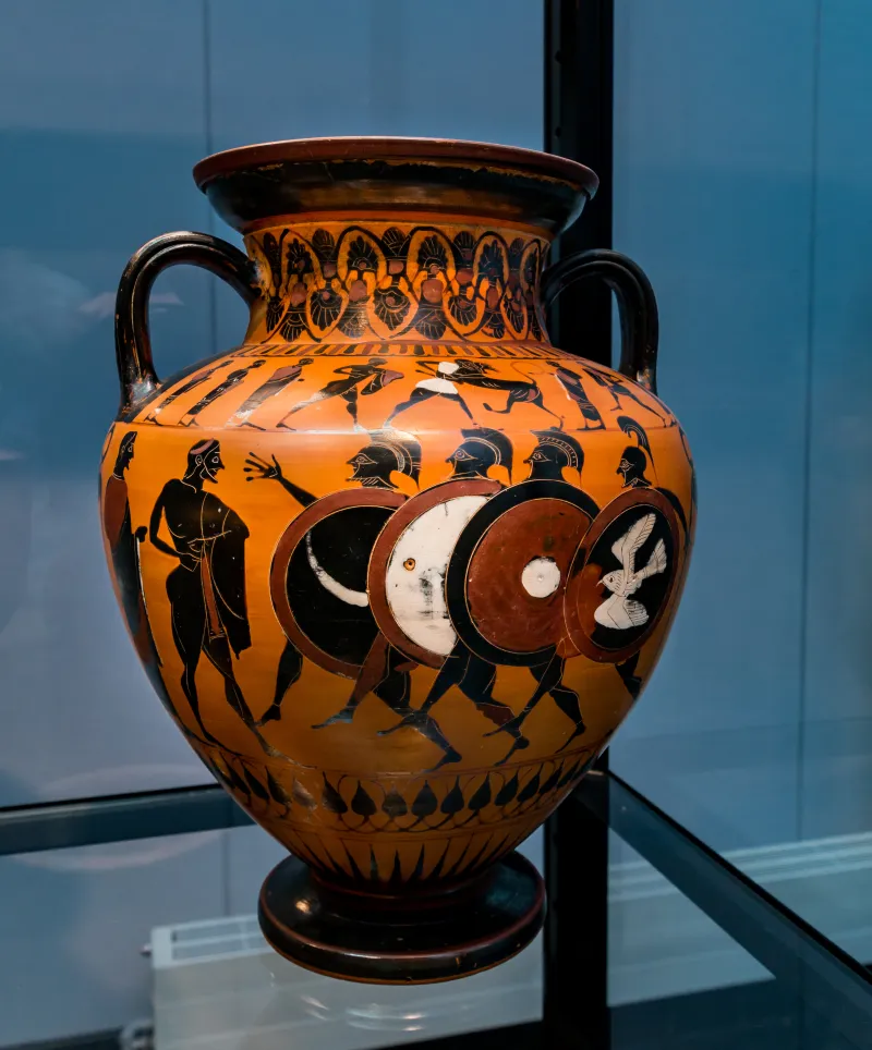 Group E - Abv 137 60 - Herakles And The Lion - Hoplitodromoi - Runners - München As 1471 - 