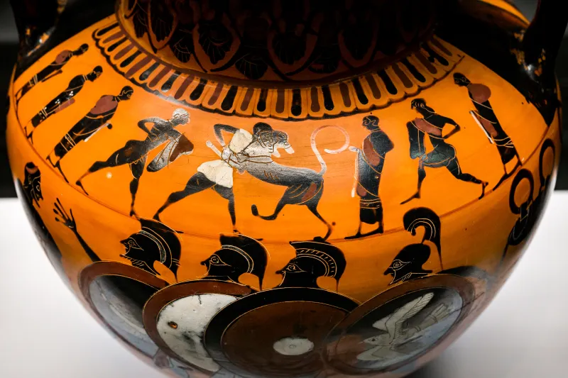 Group E - Abv 137 60 - Herakles And The Lion - Hoplitodromoi - Runners - München As 1471 - 