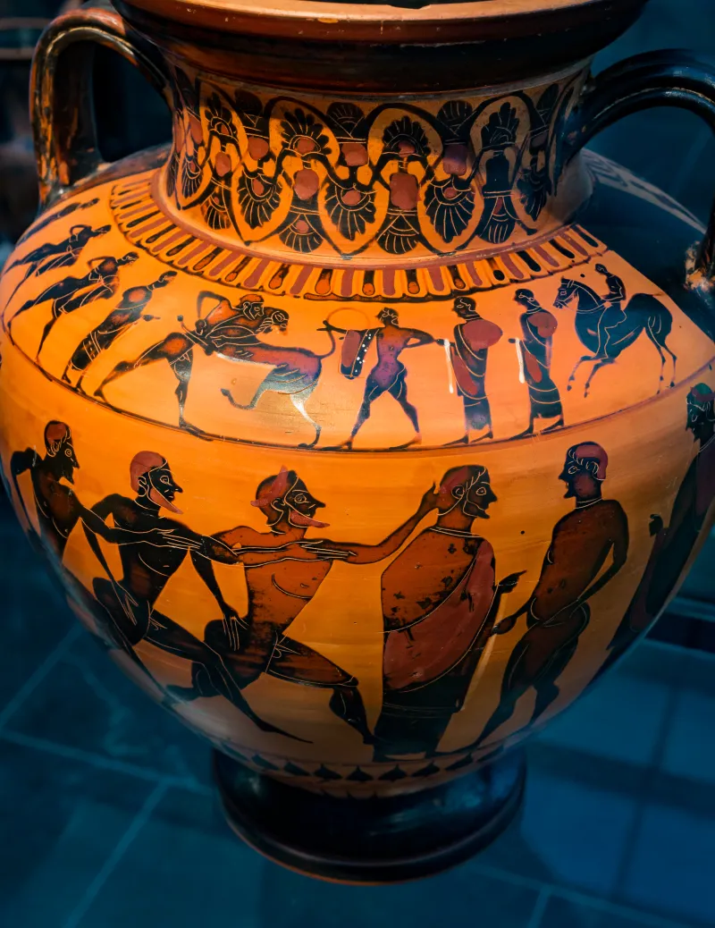 Group E - Abv 137 60 - Herakles And The Lion - Hoplitodromoi - Runners - München As 1471 - 