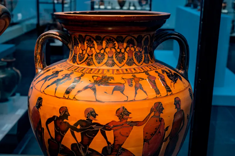 Group E - Abv 137 60 - Herakles And The Lion - Hoplitodromoi - Runners - München As 1471 - 