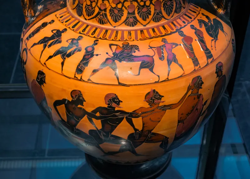 Group E - Abv 137 60 - Herakles And The Lion - Hoplitodromoi - Runners - München As 1471 - 