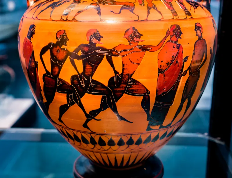 Group E - Abv 137 60 - Herakles And The Lion - Hoplitodromoi - Runners - München As 1471 - 