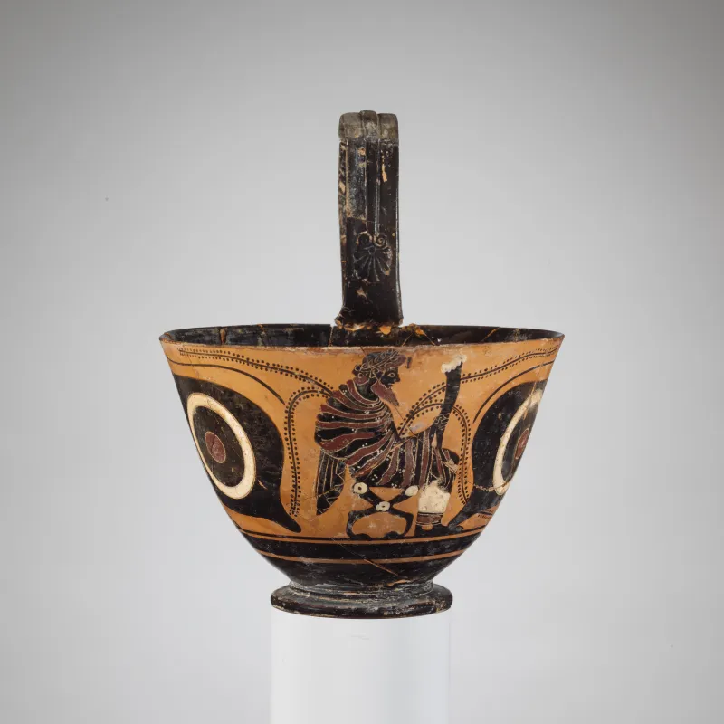 Terracotta Kyathos (Cup-Shaped Ladle) Met 