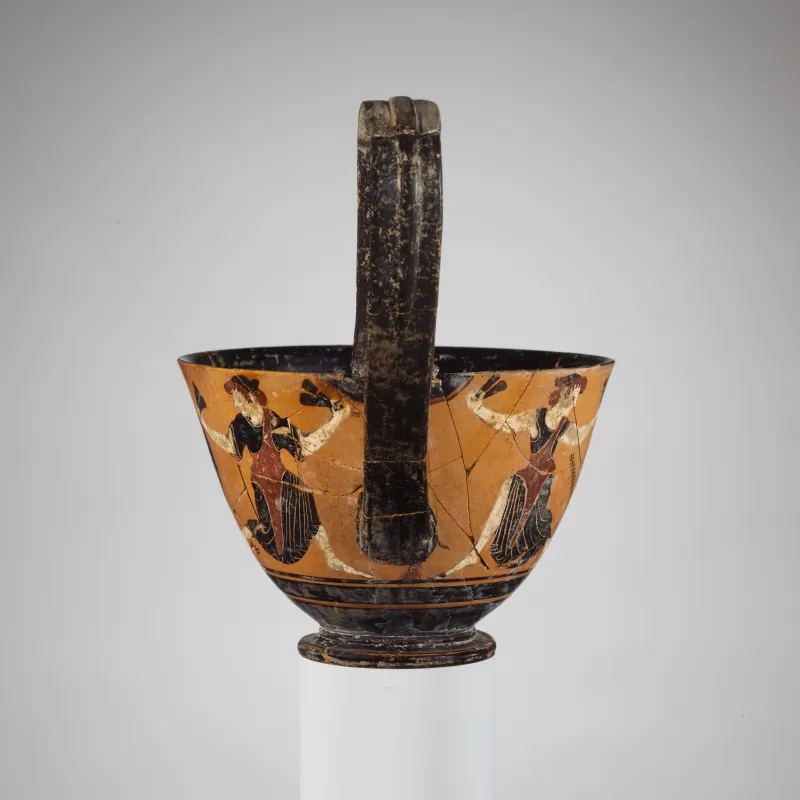 Terracotta Kyathos (Cup-Shaped Ladle) Met 