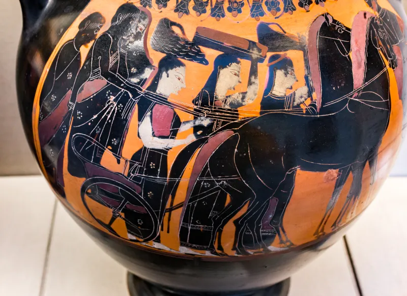 Group Of London B 174 - Abv 141 1 - Wedded Pair In Chariot - Theseus And The Minotaur - London Bm 1868-0610-2 - 