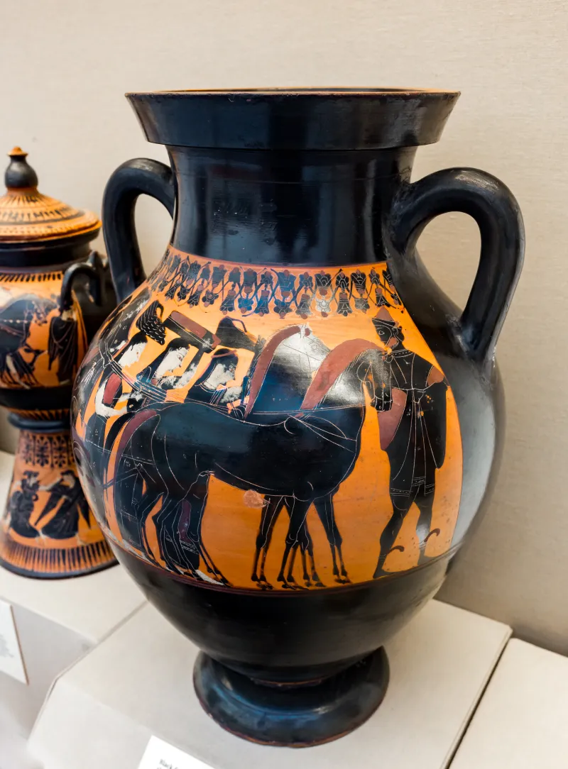 Group Of London B 174 - Abv 141 1 - Wedded Pair In Chariot - Theseus And The Minotaur - London Bm 1868-0610-2 - 