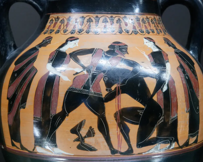 Theseus Minotaur Louvre F33 