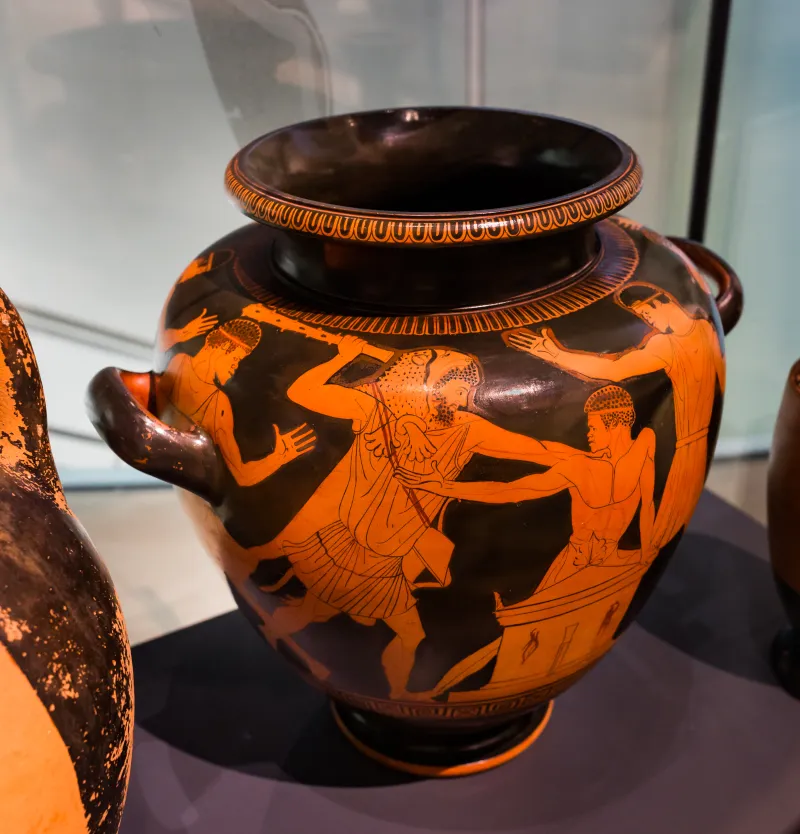 Near The Group Of London E 311 - Arv 216 - Herakles And Busiris - Oxford Am V 521 - 