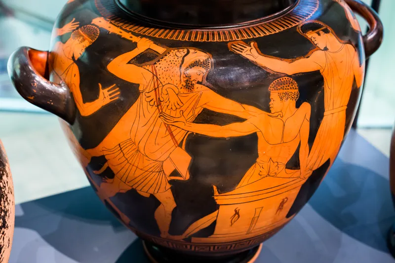 Near The Group Of London E 311 - Arv 216 - Herakles And Busiris - Oxford Am V 521 - 