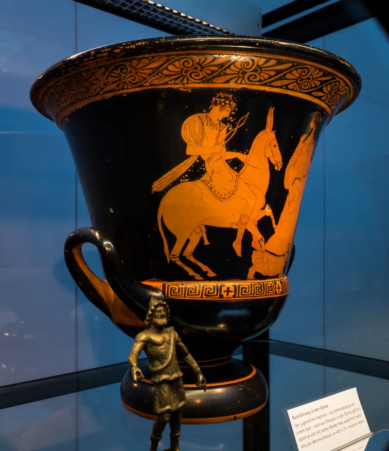 Group Of Polygnotos Arv 1057 98 Return Of Hephaistos - Three Maenads 