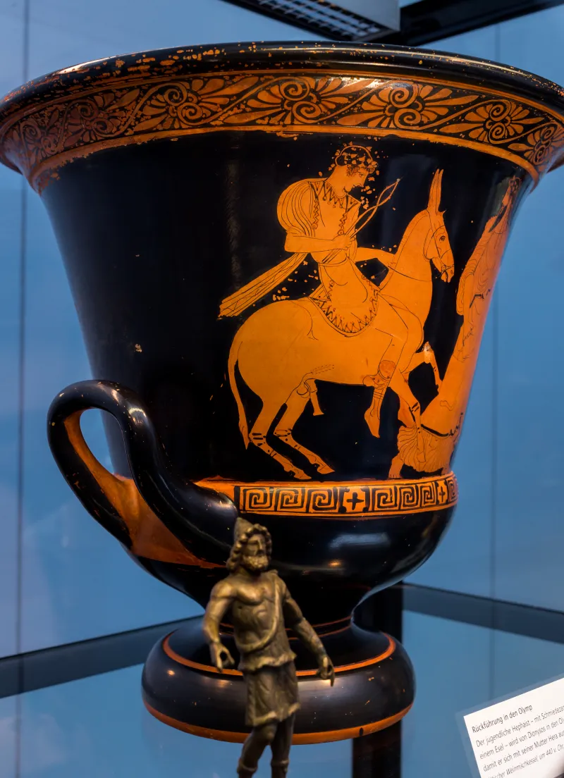 Group Of Polygnotos Arv 1057 98 Return Of Hephaistos - Three Maenads 