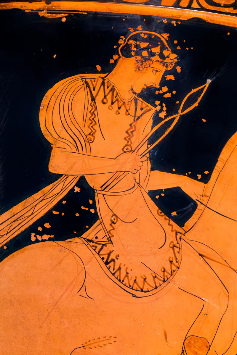 Group Of Polygnotos Arv 1057 98 Return Of Hephaistos - Three Maenads 