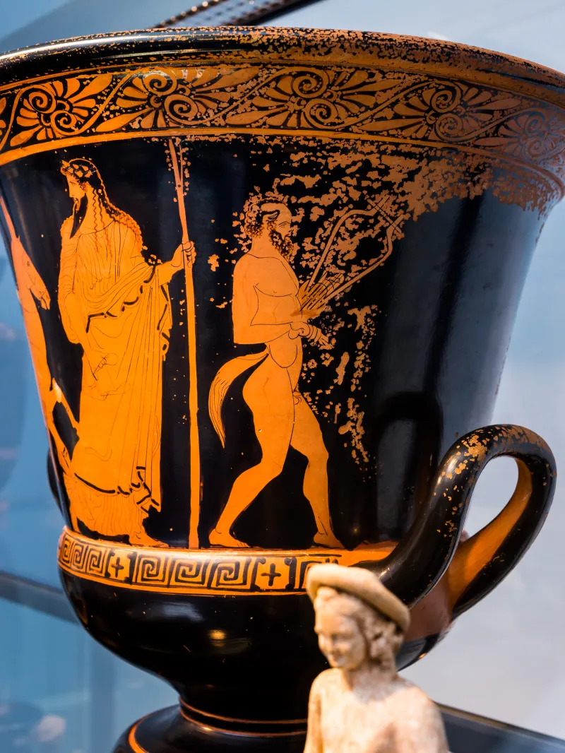 Group Of Polygnotos Arv 1057 98 Return Of Hephaistos - Three Maenads 