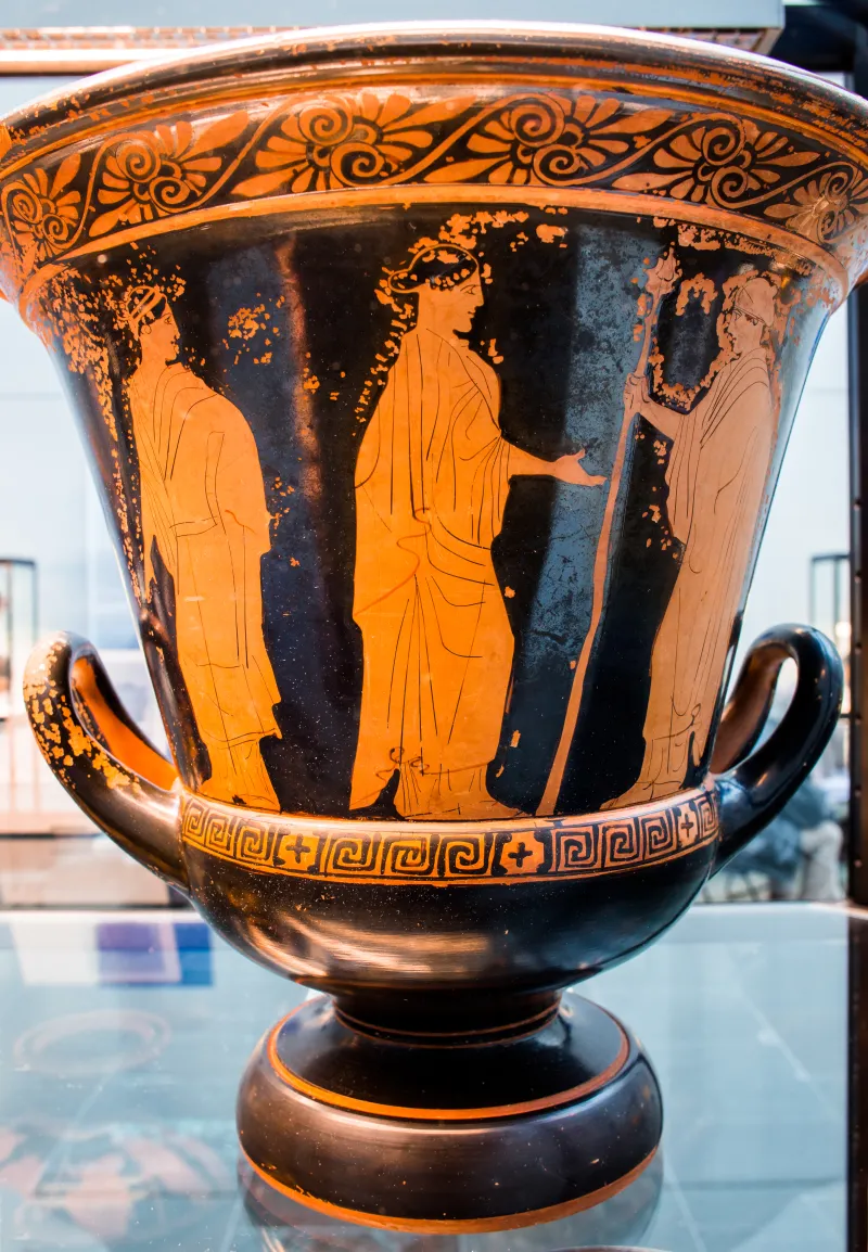 Group Of Polygnotos Arv 1057 98 Return Of Hephaistos - Three Maenads 