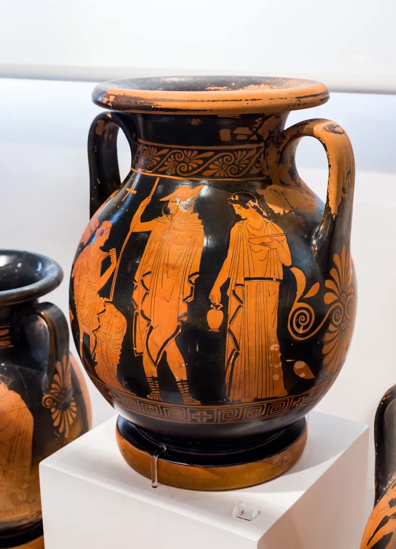 Group Of Polygnotos - Arv 1059 133 - Women And Youth - Draped Youths - Athens Nam 1182 - 