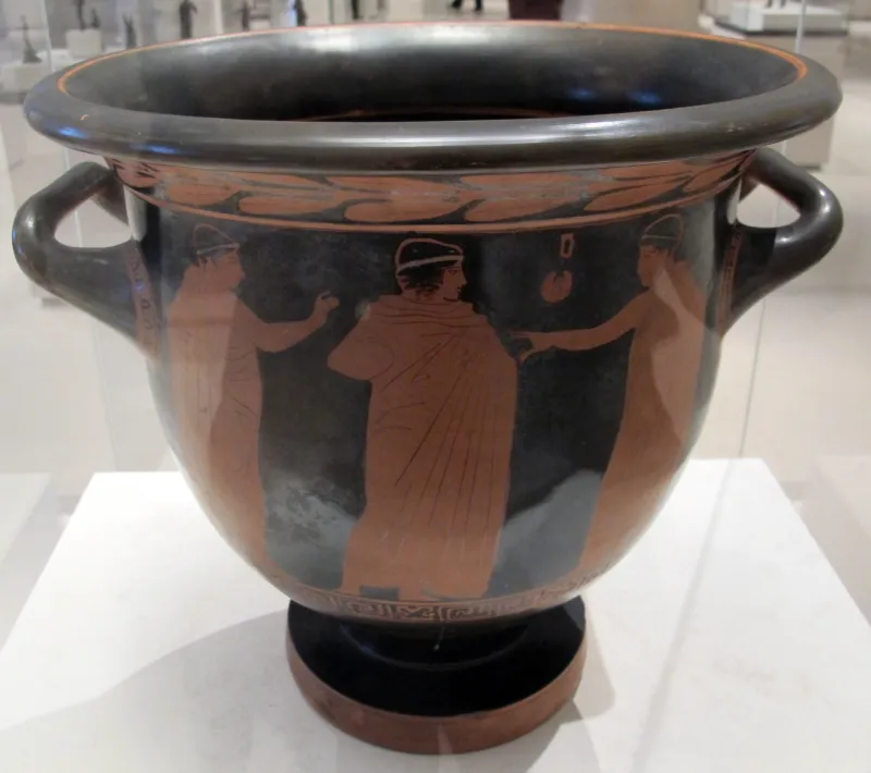 Gruppo Di Polignoto, Cratere Con Scene Dionisiache, 430-410 Ca, Da Nocera De' Pagani, 