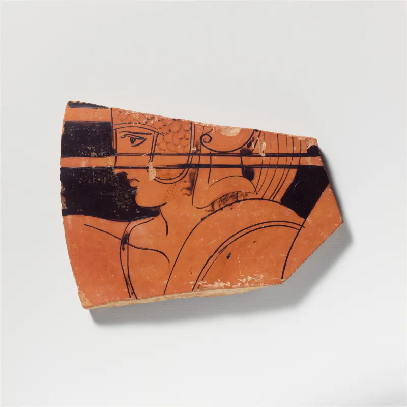 Terracotta Sherd From A Loutrophoros Met 