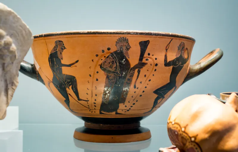 Group Of Rhodes 11941 - Abv 201 Extra - Dionysos Between Two Satyrs - København Ncg 2678 - 