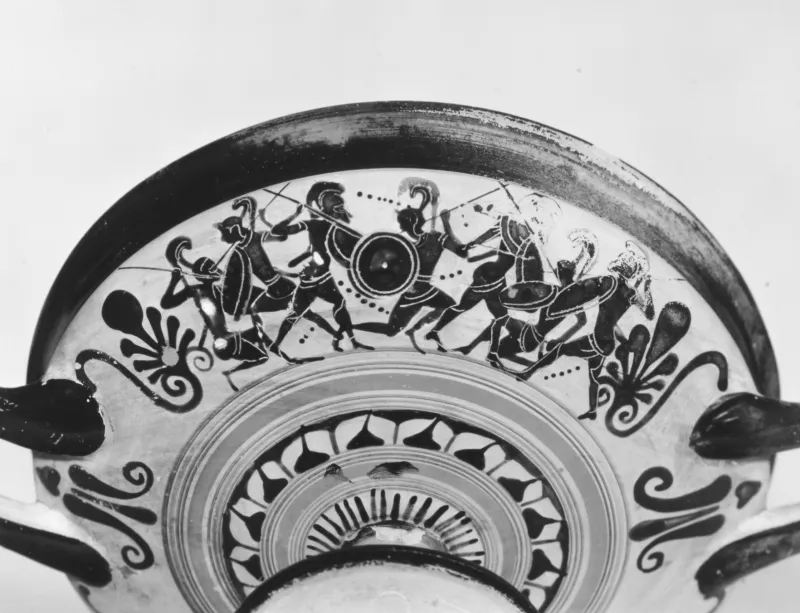 Terracotta Kylix (Drinking Cup) Met 